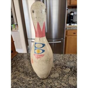 Vintage Brunswick Flyer Bowling Pin ABC